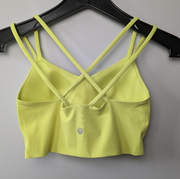 Lululemon Like a Cloud Ribbed Longline Bra *Light Support, B/C Cup No Size - Picture 8 of 11